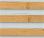 Rattanprestige Placă din acril cu furnir din bambus (carbon)