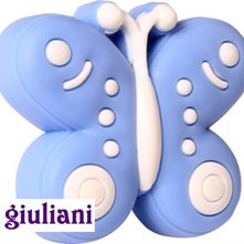 Giuliani Мягкие ручки -Giuliani kids Бабочка голубая GM-12.
