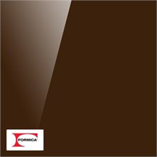 Formica High gloss Formica AR+ laminate Dark Chocolate