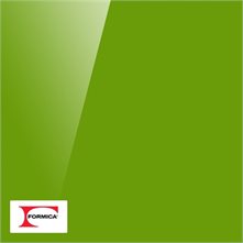 Formica High gloss Formica AR+ laminate Vibrant Green