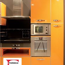 Formica High gloss Formica AR+ laminate Kitchen fronts are finished with AR+ laminate