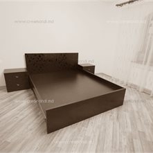  Мебель для ванной Кровать с панелью Resopal Black
