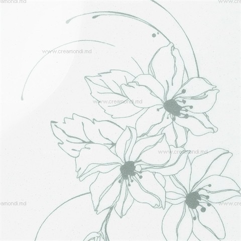 IRISДекоративные плёнки IRIS7117A White with grey flower