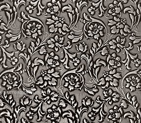 LL Floral Black/Silver mat