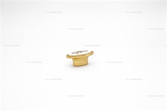 Ручка-кнопка N06422-XU-32-Gold/BL-ceramic