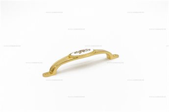 Ручка-мостик N06422-XU-128-Gold/BL-ceramic