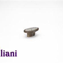 Giuliani Ручки Giuliani ceramic. Ручка-кнопка N06422-XU-32-Antique bronze/m-ceramic