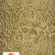SIBU Design Pelle LL FLORAL Gold mat