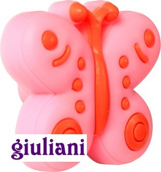 GiulianiМягкие ручки -Giuliani kidsБабочка розовая GM-13.