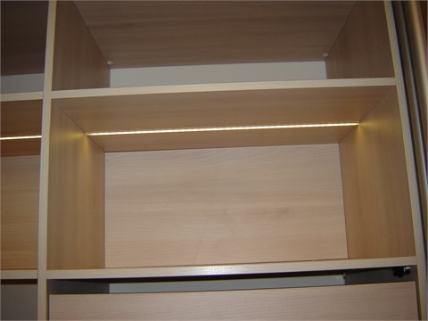 Мебель для домаВстроенная LED-подсветка полки