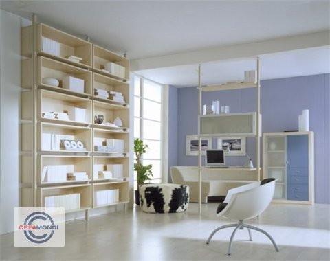 Furniture for workLight and airy interior
