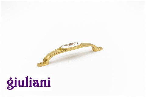 GiulianiРучки Giuliani ceramic.Ручка-мостик N06422-XU-128-Gold/BL-ceramic