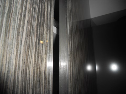 AlustilПримеры применения алюминиевых профилейРамочный профиль R1 AN BRUSH в фасадах кухни.