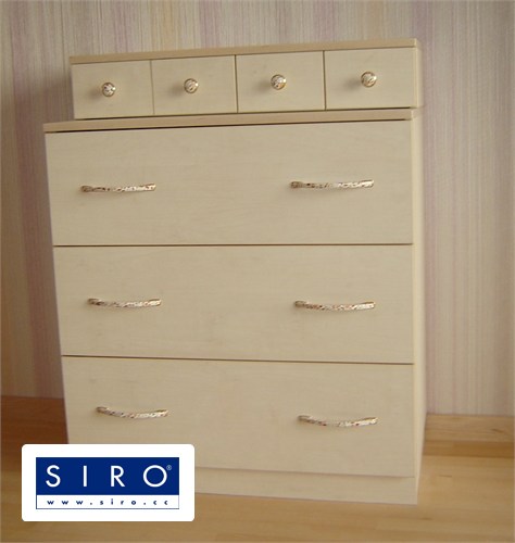 Мебель для детскойКомод для детской с ручками SIRO - Artdecor