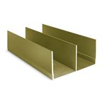 VENTURA concept Элементы для раздвижных дверей Направляющая верхняя двойная (золото)