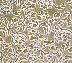 SIBU Design LL Floral White/Gold mat
