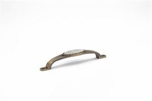 Giuliani Ручка-мостик N06422-XU-128-Antique bronze/m-cerami