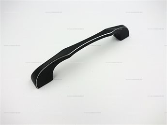 Ручка скоба 8097-128-CP+Black matt-LD.